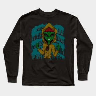 Alien vintage fashio Long Sleeve T-Shirt